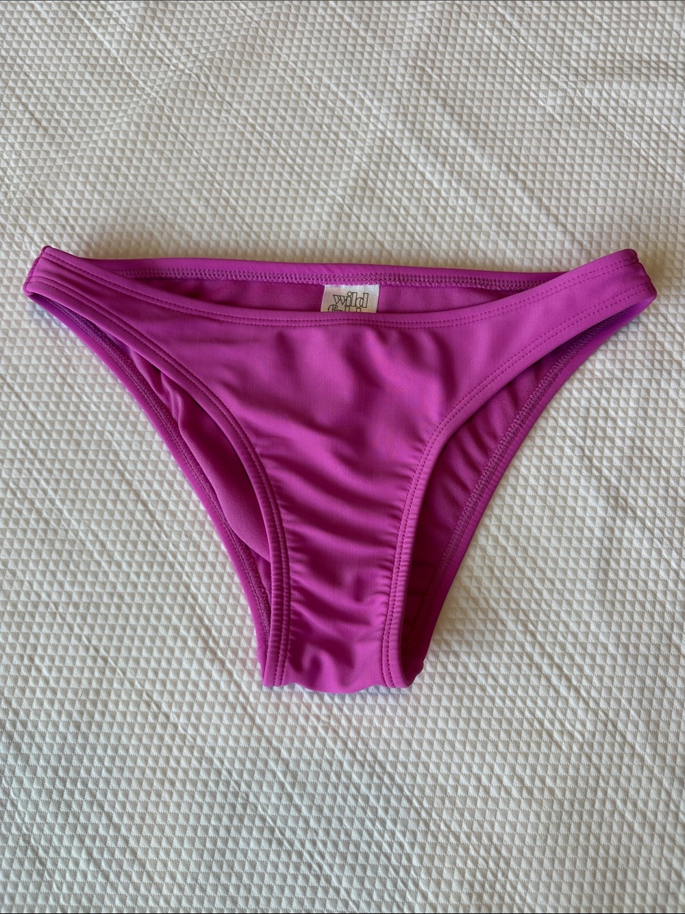 Wild Fable Hot Pink Bikini Bottom Cheeky High Cut XXS